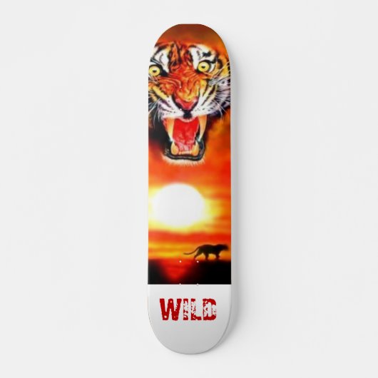 tiger, WILD Skateboard (Vorne)