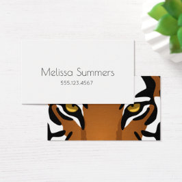 Tiger, wilde Katze auf schwarz