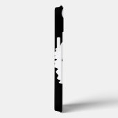 Tiger, wilde Katze auf schwarz Case-Mate iPhone Hülle (Rückseite / Rechts)