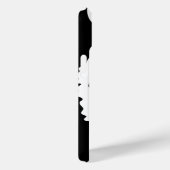 Tiger, wilde Katze auf schwarz Case-Mate iPhone Hülle (Rückseite / Rechts)