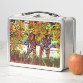 Tiger Wildlife Metall Brotdose (Beispiel)