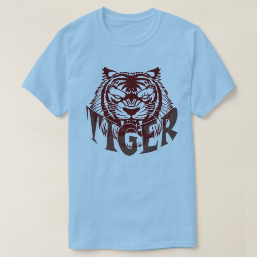 TIGER WILL, SEINE BEUTE ZU ESSEN T-Shirt (Design vorne)