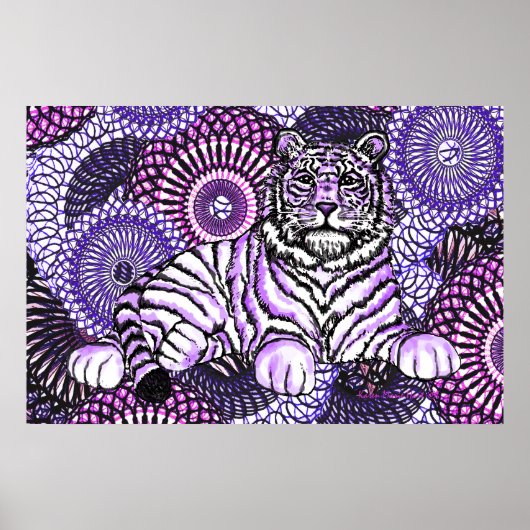 Tiger Wisdom Poster (Vorne)