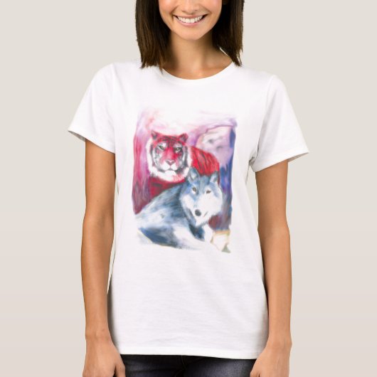 Tiger/Wolf T-Shirt (Vorderseite)