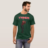 Tiger Woods Schwingen T-Shirt (Vorne ganz)