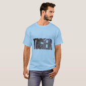 TIGER WORT MIT TIGER BILD AUF INSIDE DES TEXT T-Shirt (Vorne ganz)
