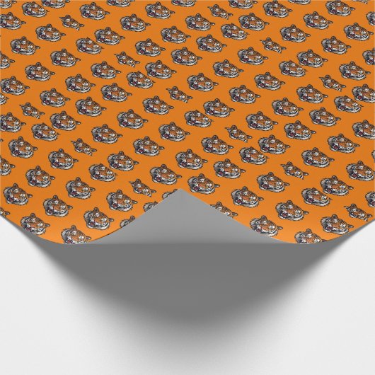 Tiger Wrapping Paper Geschenkpapier (Ecke)