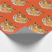 Tiger Wrapping Paper Geschenkpapier (Ecke)