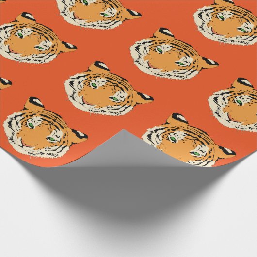 Tiger Wrapping Paper Geschenkpapier (Ecke)