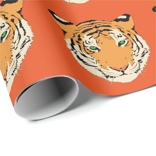 Tiger Wrapping Paper Geschenkpapier (Rolleneckpunkt)