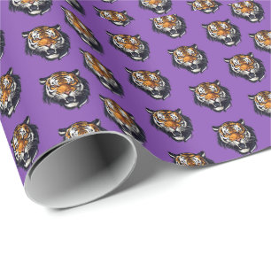Tiger Wrapping Paper Geschenkpapier