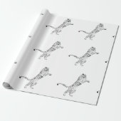TIGER Wrapping Paper Geschenkpapier (Ungerollt)