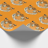 Tiger Wrapping Paper Geschenkpapier (Ecke)