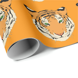 Tiger Wrapping Paper Geschenkpapier