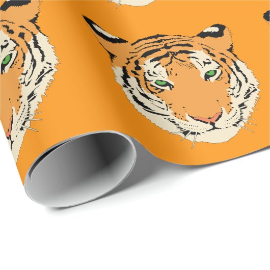 Tiger Wrapping Paper Geschenkpapier (Rolleneckpunkt)