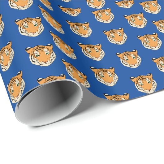 Tiger Wrapping Paper Geschenkpapier (Rolleneckpunkt)