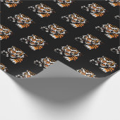 Tiger Wrapping Paper Geschenkpapier (Ecke)