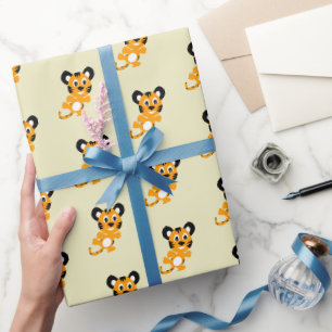 Tiger Wrapping Paper Geschenkpapier