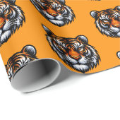 Tiger Wrapping Paper Geschenkpapier (Rolleneckpunkt)