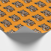 Tiger Wrapping Paper Geschenkpapier (Ecke)