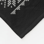 Tiger Xmas Sweater Style Ugly Santa Bengal Tiger C Fleecedecke (Ecke)