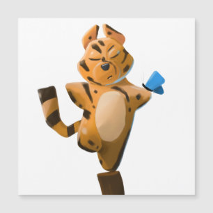 Tiger Year Cartoon Magnet - Niedlicher Zodiac Tige