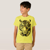 Tiger Yellow | Tigerfass-T - Shirt (Vorne ganz)