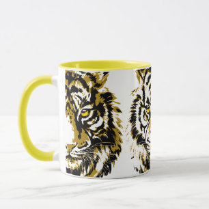Tiger Yellow Tigerfass Tasse