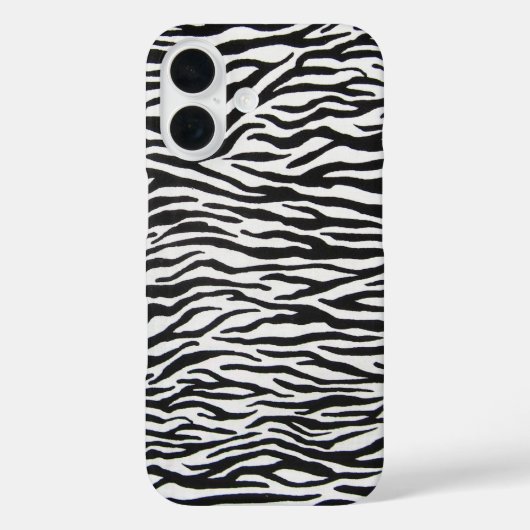 Tiger Zebra Stripes Case-Mate iPhone Hülle (Rückseite)