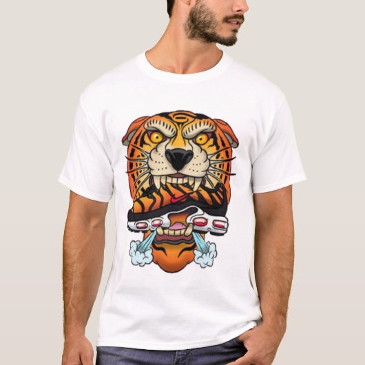 Tiger Zehn T-Shirt (Vorderseite)