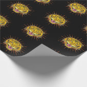 Tiger-zeichn Geschenkpapier (Ecke)