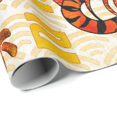 Tiger Zodiac, 2022 Chinesisches Neujahr Geschenkpapier (Rolleneckpunkt)