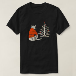 Tiger zu Weihnachten Gewartet T-Shirt