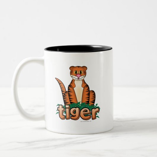 TIGER! ZWEIFARBIGE TASSE (Links)