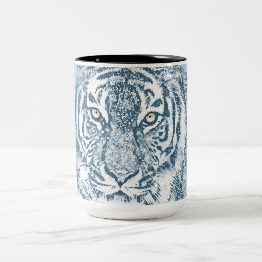 Tiger Zweifarbige Tasse (Mittel)