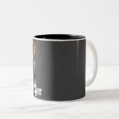 Tiger Zweifarbige Tasse (VorderseiteRechts)