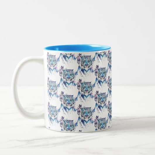 Tiger Zweifarbige Tasse (Links)