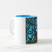 Tiger Zweifarbige Tasse (Vorderseite Links)