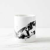 Tigerangriff Kaffeetasse (Mittel)
