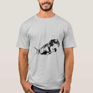 Tigerangriff T-Shirt