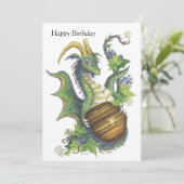 Tigerauge (Capricorn) - Geburtskarte Dankeskarte (Stehend Vorderseite)