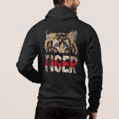Tigerauge Hoodie (Rückseite)
