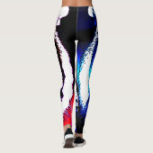 Tigeraugen Leggings (Rückseite)