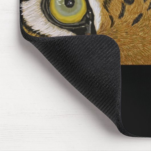 Tigeraugen Mousepad (Ecke)