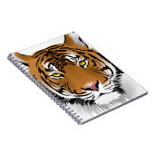 Tigeraugen Notizblock (Rechte Seite)