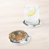 Tigeraugen Sandstein Untersetzer (Seite)