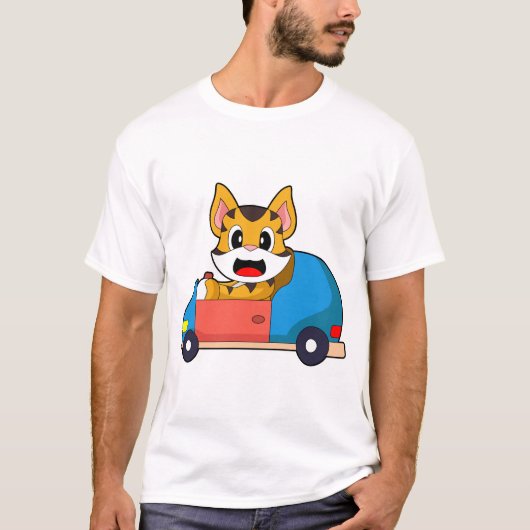 Tigerauto T-Shirt (Vorderseite)