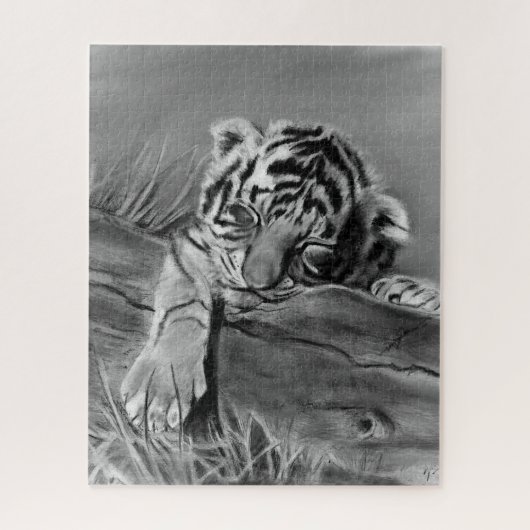 Tigerbaby-Jigsaw-Puzzle Puzzle (Vertikal)