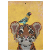 TIGERBABY & VOGEL KLEMMBRETT (Rückseite)