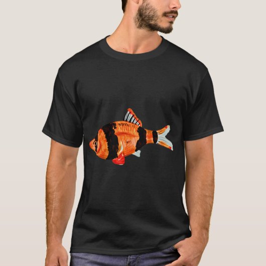 Tigerbarbe Aquarienfisch T-Shirt (Vorderseite)